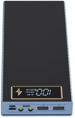 OVNSHVN Power Bank Case DIY Shell Quick Charge Detachable 8x18650 Battery Storage Box No Welding Without Battery Normal