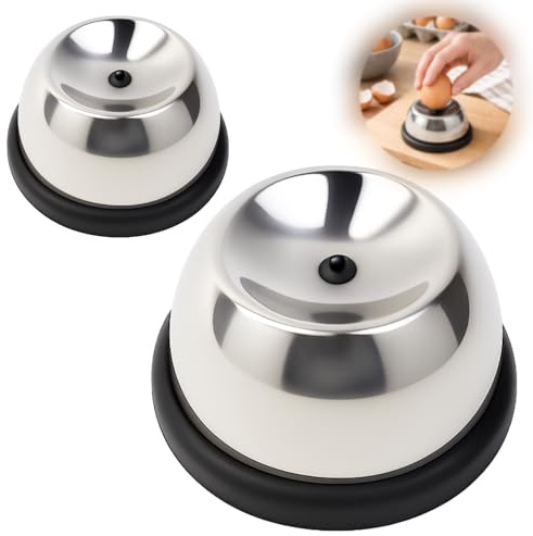 2 pièces Pique-œufs en acier inoxydable, perce-œufs pour percer les œufs crus avant cuisson, facilite l’épluchage, robuste, simple d’utilisation, accessoire de cuisine