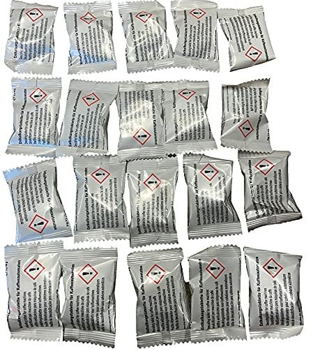 Quailitas Coffee Machine Descaling Tablets – [Pack of 20] Descaler Tablet Compatible for Tassimo, Bosch, Senseo, Dolce Gusto Machines