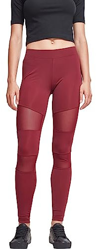 Urban Classics Damen Ladies Tech Mesh Leggings Leggings, Port, 5XL