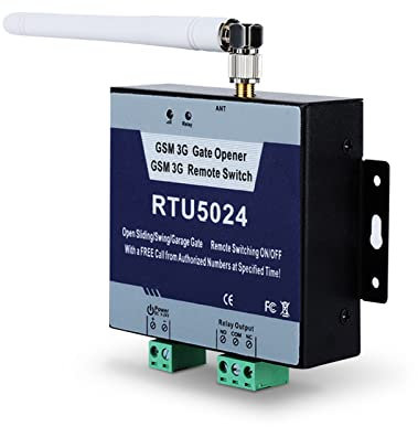 Sonew RTU5024 GSM Toröffner, Zugangskontrollsystem für den Haus Sicherheitsbereich mit Funk EIN/Aus Schalter Freigespräch SMS Türsteuerung Befehl Fernbedienungsschalter