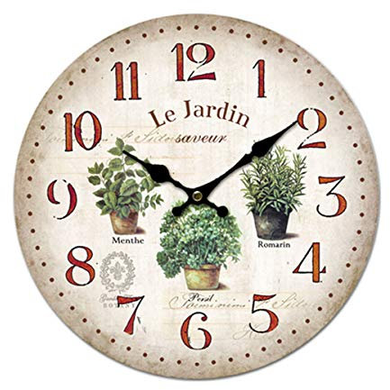 Enesco Home Dekoration Uhr, Mehrfarbig, Einheitsgröße