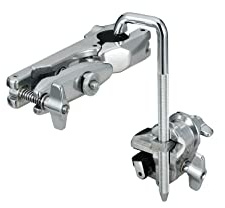 Tama MHA823 Hi-Hat Attachment for Double Bass Drum Setups - Omni-Ball Adjustable Clamp with Hoop Protection