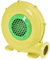 DREAMADE Pompe Gonfleur Electrique, Ventilateur d’Air 350W/450W/680W Moteur en Aluminium Revêtu de Cuivre, Ventilateur en Fer Chemise en Plastiques Techniques PP, Jaune (450W)