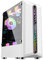 HDYD Caso di Gioco Bianco, Mid-Tower PC Gaming Caso ATX/M-ATX/ITX - I/O Anteriore USB 3.0 Port - Pannello Laterale Acrilico - 8 Fan Posizione - Water-Cooling Pronto