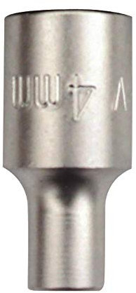 Nivel Llave Vaso Hexagonal 1/4'-12MM Cromo VANADIO NV100357