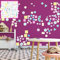 XXL Wandtattoo Set verschiedene Motive| Kinderzimmer Aufkleber bunt Wanddeko 126 x 60 CM Formen pastell Dreieck Kreis