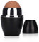 Ölkontrollrolle,tragbarer Gesichtsroller Gesichtsreinigung Porenmassageball Ölabsorbierender Roller für Hautpflege Make-up(Schwarz)