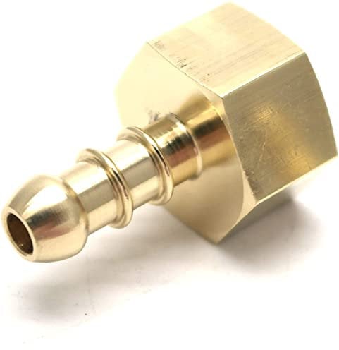 Raccordo femmina BSP da 1/2 a ugello Fulham LPG a tubo I/D da 8 mm