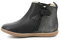 Kickers Jungen Mädchen Vermillon Stiefelette, Noir Argent, 31 EU