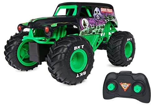 Monster Jam RC - Official Remote Controlled Grave Digger Monster Truck on a Scale of 1:15-2.4 GHz
