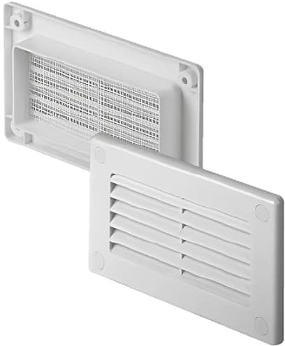 Sistema de conductos planos PVC rejilla de ventilación 55/110
