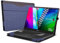 VEVOOD Copertura del computer portatile per MSI Creator Z16 caso per ASUS Vivobook Pro 16X OLED M7600 M7601 N7600 N7601Z 16 pollici PU pelle tasca interna caso (blu)