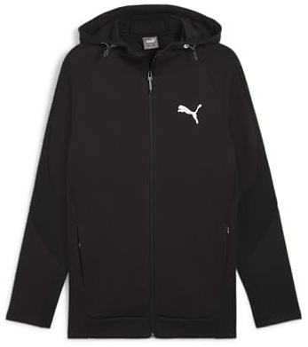 PUMA Herren Evostripe Hoodie mit Durchgehendem Reißverschluss Schweiß (1er Pack)
