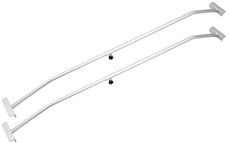 BITUXX 2er Set Anhänger Planenbügel Alu für Flachplanen PKW Anhänger Verstellbar 140-210 cm