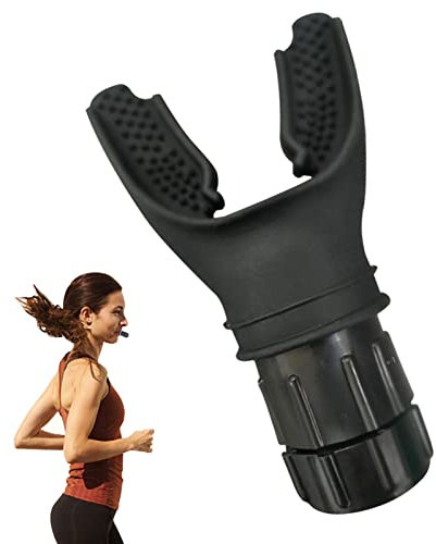 Atemtrainer Für Lunge, Lungentrainer Sport Atemtrainer, Tragbares Atem Fitness Übungsgerät, Ausdauertrainingsgerät Mit Einstellbaren Widerständen Zur Verbesserung Der Lungenkap ität