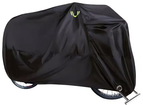Sexyhot Fahrradabdeckung, Wasserdicht Fahrradschutzhülle, Outdoor Roller Abdeckplane Fahrradhüllen mit SchlossösenRegenschutz Polyester Oxford-Gewebe 208.3*96.4*119.4cm