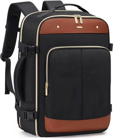 VNINE Zaini da Viaggio per Donna Zaini da Viaggio per uomo,40 Litri Zaino Grande 17” Laptop Backpack Borsa da lavoro certificata per il volo Zaino da Viaggio Impermeabile per i bagagli