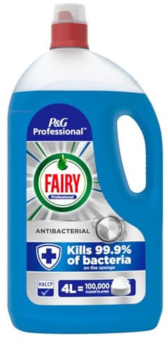 ANTIBACTERIAL Washing Up Liquid (Blue) 4ltr (1)