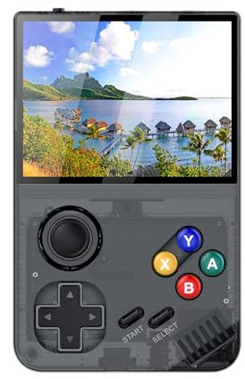 NULA M19 Retro - Consola de juegos portátil con 256 G, 40000+juegos, pantalla IPS de 3,5 pulgadas, sistema Linux de código abierto RK3566, chip RK3566, reproductor de videojuegos, emuladores de mano