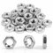 M8 Mutter 25 Stück, Sechskantmutter Edelstahl (Niedrige Form), DIN439 A2 V2A Muttern Edelstahlmutter Halbmuttern Flachmuttern Hex Nut für Schrauben & Unterlegscheiben & Gewindestangen