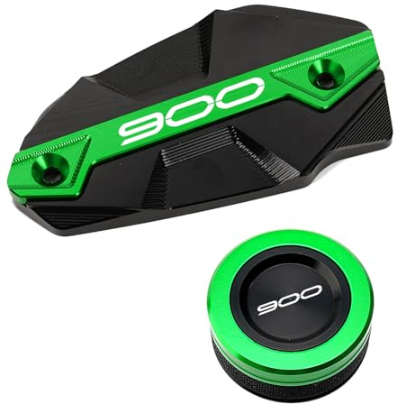 ZESIDIMO Per Z900 2017-2026 Moto Serbatoio Liquido Freno Coperchio (Verde) | Z 900 z900 2017-2024 2025 2026 Accessori Serbatoio Anteriore Posteriore Copertura