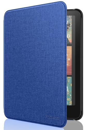 MoKo Hülle für 7 Kindle Paperwhite 12. Gen& Colorsoft, Indigo | Leichte Schutzhülle，Auto Aktiv-/Ruhemodus, wasserdichte Schutzhülle,für Kindle Paperwhite 12.Gen& Kindle Colorsoft 1st 2024
