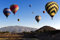 adrium Acryl-Bild 50 x 30 cm: Luftballons über Teotihuacan mit den Pyramiden von Sonne und Mond - Teotihuacan, Mexiko (70928269)