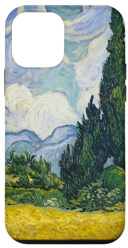 Hülle für iPhone 12 mini Van Gogh Weizenfeld mit Zypressen - Kunst für Künstler