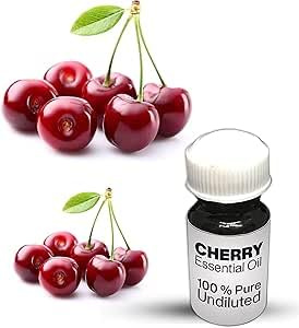 Cherry Essential Oil / 100% Pure Cherry Undiluted Essential Oil Premium Quality (25 ML, NATURAL)