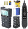GOTMEET Network Cable Tester with PoE, Length Measurement, NCV Detection & Lamp, Ethernet Wire Tracker for LAN, CAT5, CAT6 Cables NF-8209