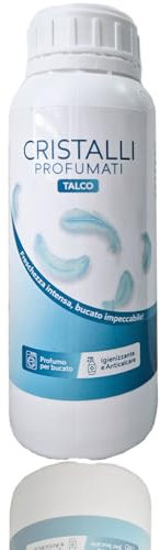 DL SERVICE Perlas Profumadas para Ropa, acción Antical, Desinfectante y Suavizante, ecológico y natural para una colada suave y perfumada, Perfumador Ropa Lavadora 500 ml (Talco)