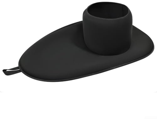 Gonna impermeabile in neoprene per kayak, copertura per cabina di guida per barca, canoa, surf, maniglia a sgancio rapido