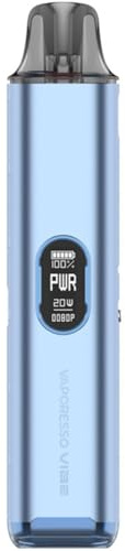 Vaporesso Vibe 1100mAh 24W Pod System Kit E-Zigarette Nikotinfrei Farbe Blau