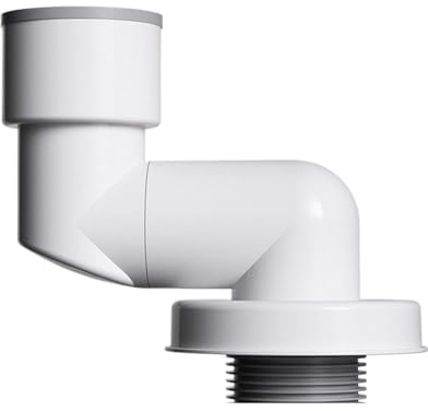 Wandablaufrohr Geruchsverschluss,Abfluss Geruchsverschluss Für Wand - Drehbarer Siphon Verschluss Für Waschbecken Waschmaschine Spüle Badezimmer