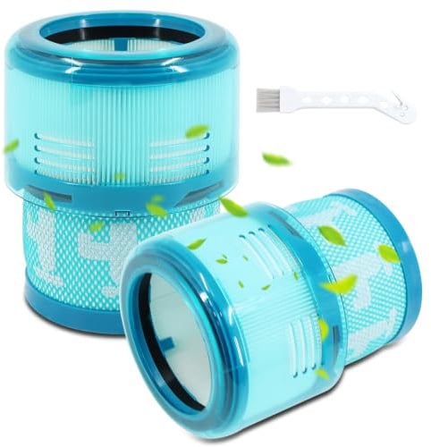 Filter für Dyson Gen5 Detect/Gen5outsize/Gen5detect Absolute Staubsauger | Ersatzfilter für Dyson Gen5outsize Absolute Staubsauger Kabellos, Mit Reinigungsbürste, Ersetzen Sie #972352-01, 2 Stück