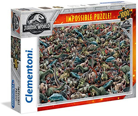 Clementoni - 39470 - Jurassic World - 1000 T Impossible