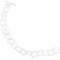 TOUS Armband aus Sterlingsilber für Damen mit Karussell-Bären-Muster 1,25 cm, 19 cm lang, klassisch und elegant, Karussell-Kollektion