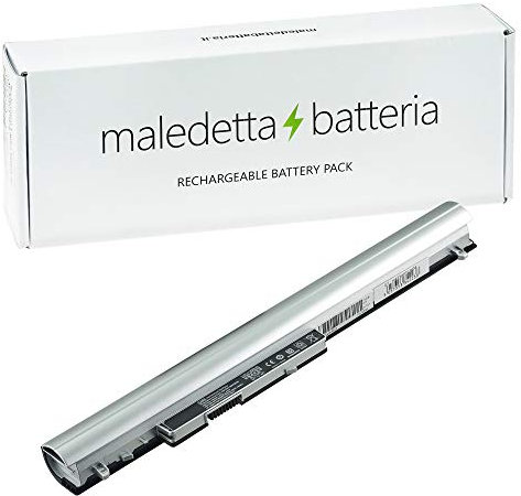 Batteria MaledettaBatteria per HP COMPAQ SOSTITUISCE le batterie originali e compatibili 740715-001 746641001 746641-001 752237001 752237-001(4 Celle 2600 mAh 14,4-14,8 V)