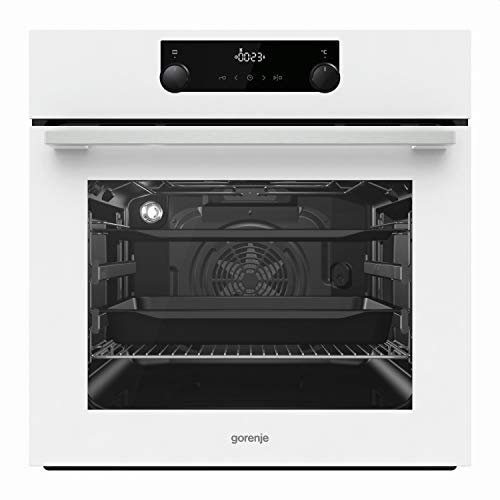 Gorenje BO 737 E30WG Four électrique encastrable avec tuyau de cuisson télescopique Blanc