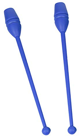 CGMJ 2 Pcs Rhythmic Gymnastics Stick Clubs Gymnastics Training Equipment Tool 13.38 Length