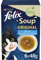 FELIX Original Suppe | Katze Erwachsene | Fischauswahl | 48 Stück | 6 x 48 g | 2,3 kg | Suppe im Beutel