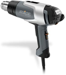 Steinel HG 2320 E Professional Heat Gun, LCD-Display, 1600 W Brushless Motor, Hot Air Gun, Variable Temperature and Airflow
