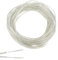 JPGhaha 10M Cable Eléctrico Transparente de PVC Flexible de 2 Núcleos Alambre de Iluminación de Cobre 28 AWG 0,08 mm² Cortable Anti Oxidation Resistencia a la Temperatura Cables de Extensión