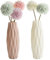 Vase Moderne Deko Vasen Set Kunststoff Vasen Blumen Vase Tischdeko Vase Deko Vase Für Schlafzimmer Moderne Tischvase Geometrische Dekorative Blumenvase Für Wohnzimmer Tisch Hochzeit（2 Stück）