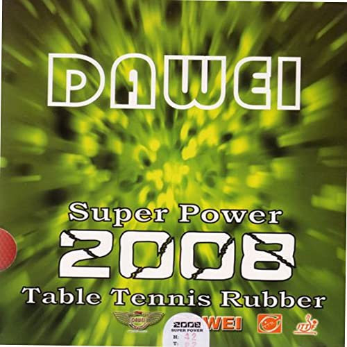 DAWEI Super Power 2008 (1,5 mm - rot) | China Tischtennis Belag | ITTF | TT-Spezial - Schütt Tischtennis