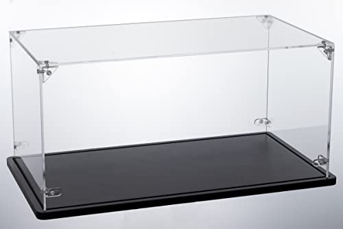 Gemutlich Acryl-Vitrine für Lego 10295 – Porsche 911 Modellbausatz-Vitrine, 3 mm dick, Acryl, staubdicht, durchsichtig, Vitrine, Lego Set Nicht enthalten (911,10295,3 mm)