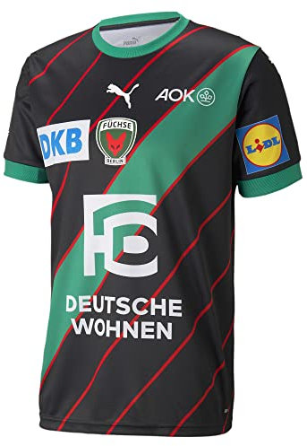 PUMA Herren Füchse Berlin Handball-Auswärtstrikot XXLBlack Pepper Green