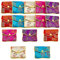 NBEADS 20 Stück Schmuck Seidenbeutel Mit Reißverschluss, 7.5x6.5 cm 5 Farben Chinesische Seide Stickbeutel Reise Schmuck Tasche Kleine Asiatische Schmuckbeutel Für Schmuck Hochzeit Geschenkpaket