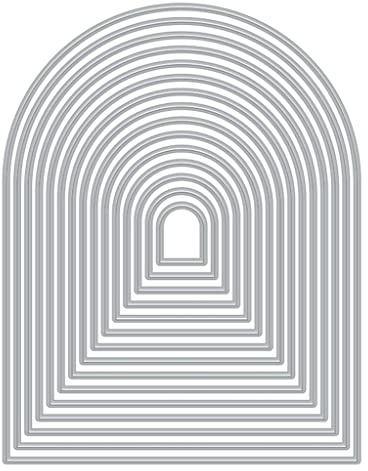 Hero Arts DF121 Arches Infinity Stanzschablonen-Set aus Stahl